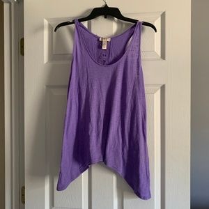 Purple tank